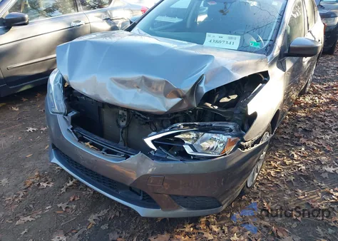 2019 Nissan Sentra S z USA, uszkodzony, nr VIN 3N1AB7AP1KY444597